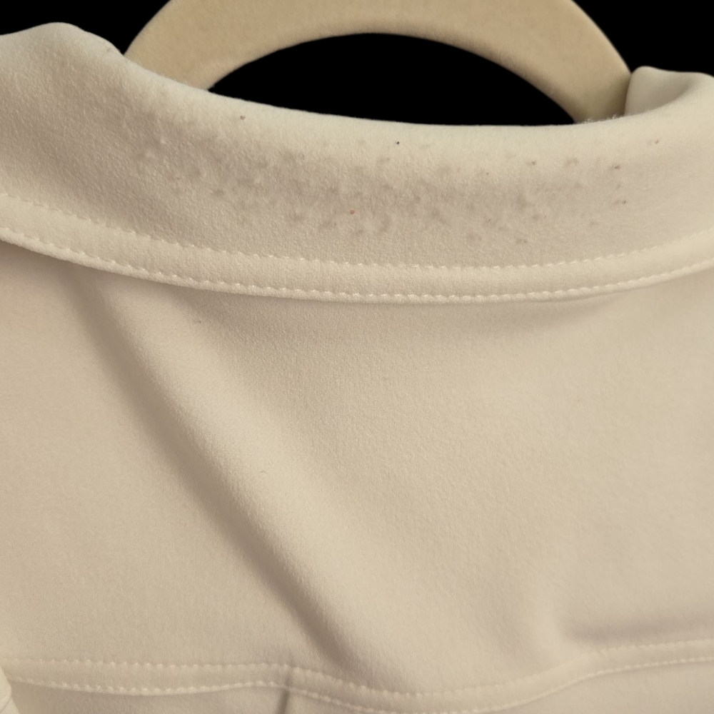 Calvin Klein White Sleeveless Trench Coat - Picture 5 of 5